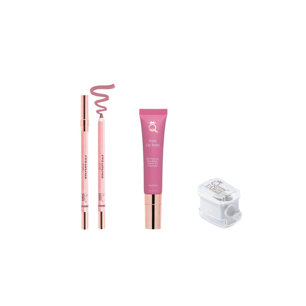 Create your own PWR Lip kit - Lipliner, Lip balm & Sharpener