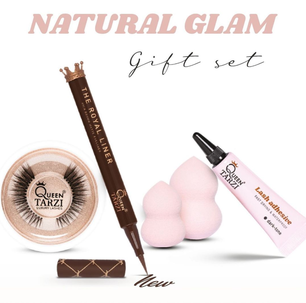 Queen Tarzi Natural Glam Gift Set