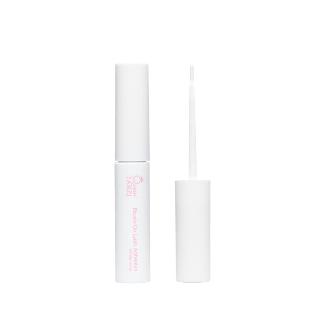 Queen Tarzi eyelash glue Brush-on Glue (white tone)